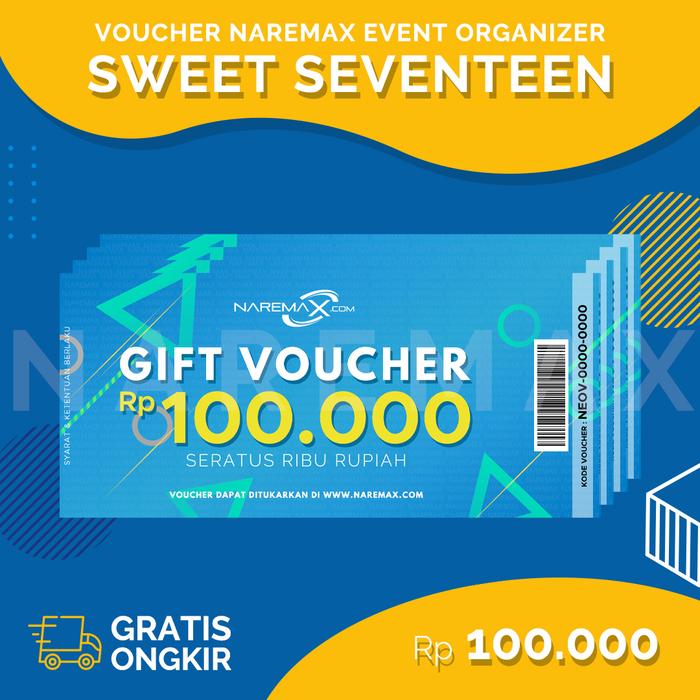 Gambar Voucher Jasa Event Organizer Ulang Tahun Anak Sweet Seventeen 100rb dari NAREMAX Official Store undefined Tokopedia