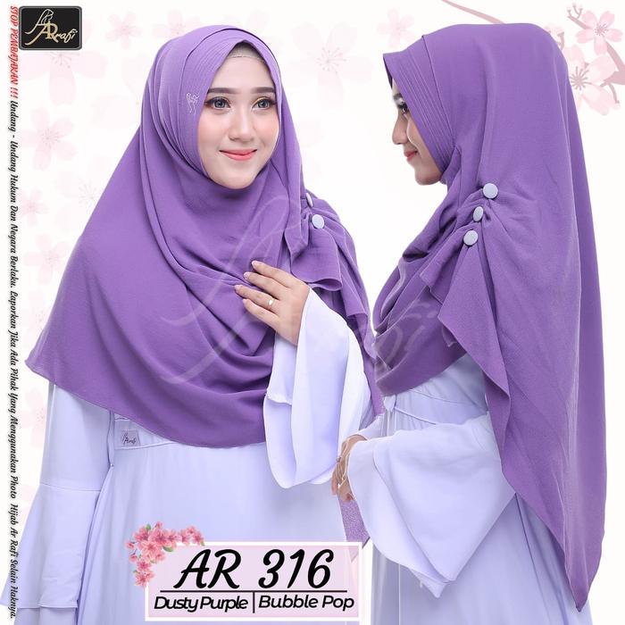 Hijab Arrafi Ar 316 Kerudung Hijab Pashmina Instan Jilbab Pastan Pesta
