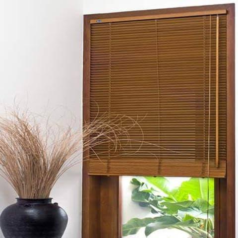 wooden blinds