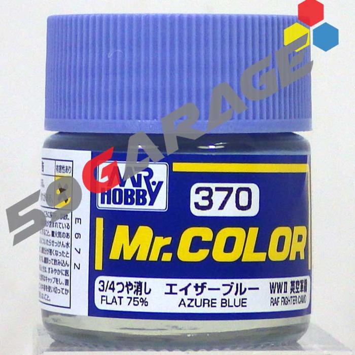 Gambar Mr Color C 370 Azure Blue - Gundam model kit paint dari 59garage undefined Tokopedia