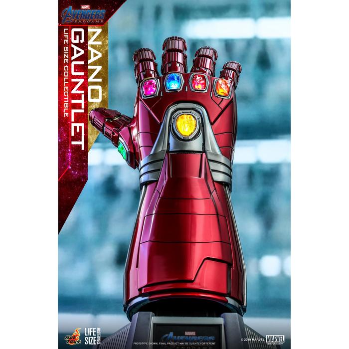 Gambar Hot Toys Nano Gauntlet Life Size / Infinity Gauntlet End Game dari KR Toys undefined Tokopedia