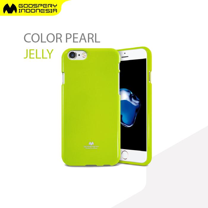 Jual GOOSPERY iPhone 6S Pearl Jelly Case Blue Kab