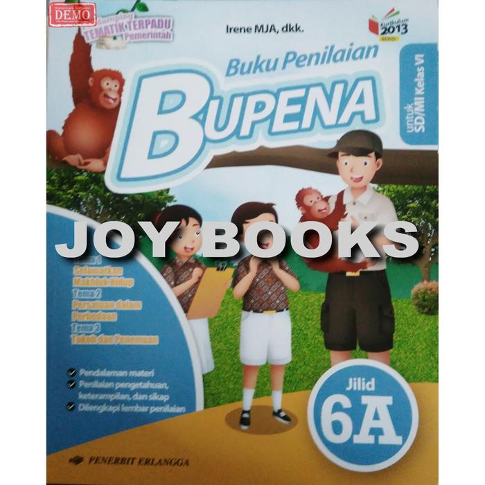 Jual Bupena 6a 6b 6c 6d Erlangga Buku Latihan Soal Tematik Sd Kelas 6 Kota Surabaya Joy Books Tokopedia