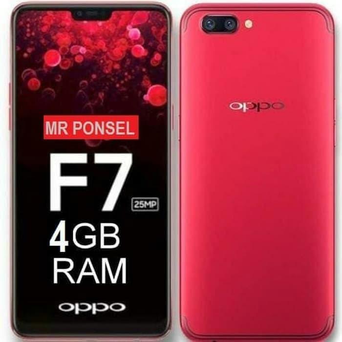 Jual Ready Hp Oppo F7 4 64 Gb F 7 V7 Ram 4gb Internal 64gb Black Red Kota Medan Kikin Ds V Tokopedia