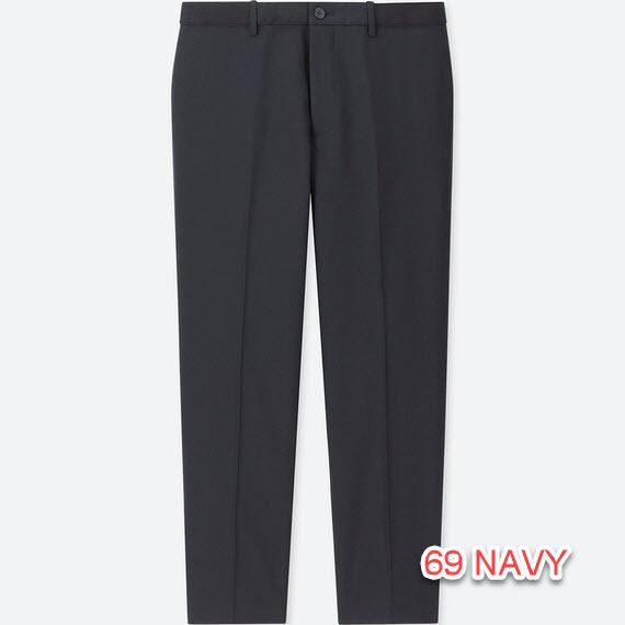 Uniqlo Mens Black Ankle Pants Uniqlo Ezy Ankle Pants Black MEN'S