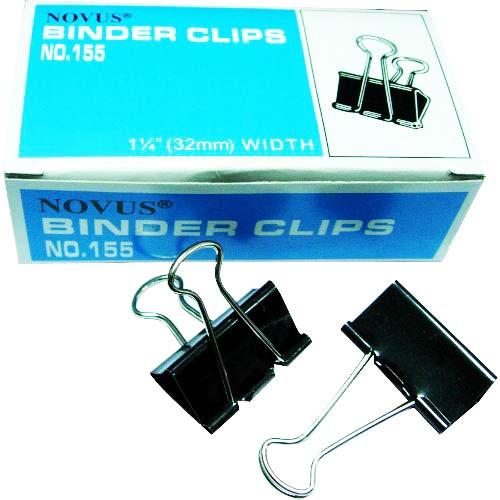 Gambar Novus Binder Clips No.155 (32mm) Penjepit kertas dari Enportu ATK undefined Tokopedia
