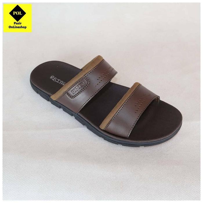 Gambar Sandal Pria Kasual Handmade Asli Bandung REINHARD M102 dari GUGEL_STORE undefined Tokopedia