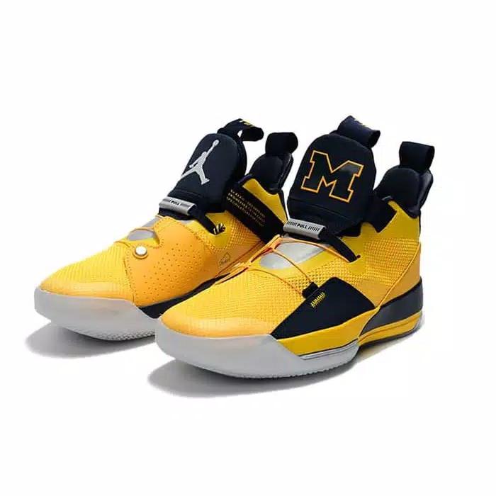 Yellow Air Jordan 33 Pe Air Jordan 33 Victor Oladipo Indiana Pacers PE