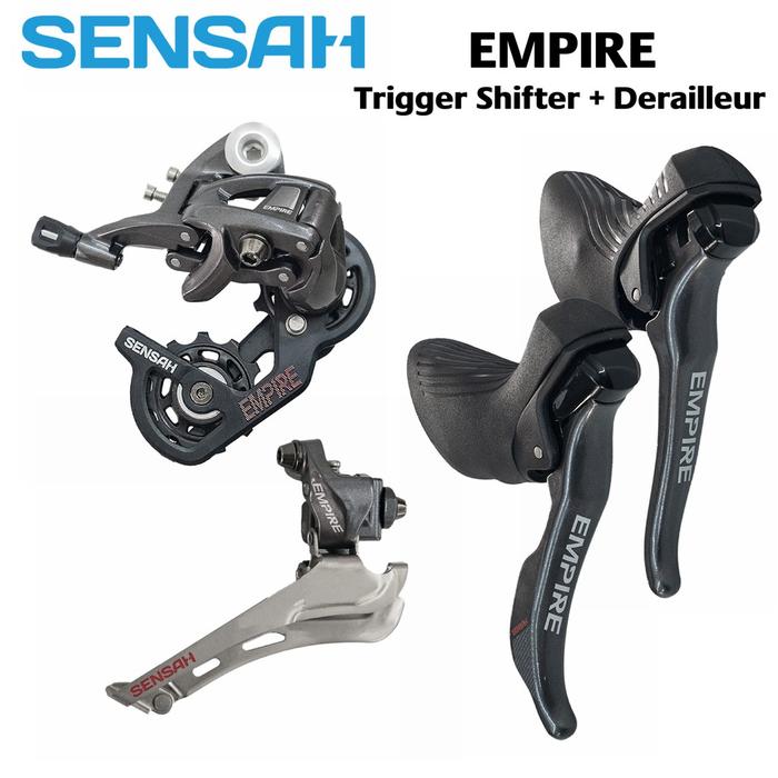 Empire Pro Sensah Empire 2x11 Review Rear Derailleur Sensah Empire