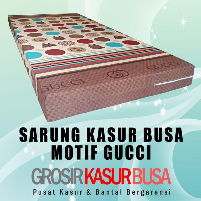 Gambar sarung kasur busa / cover kasur busa motif polkadot ukuran 160x200x20 - Gucci dari Kaliori Bandung 2 undefined Tokopedia