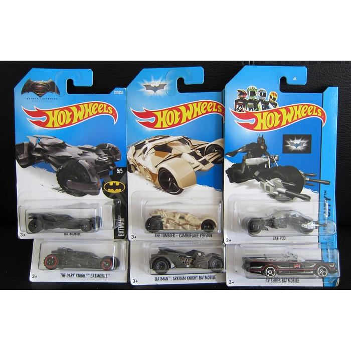 Hot wheels cheap batman series