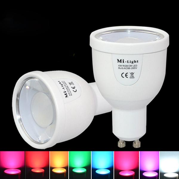 Gambar Mi Light Dimmable GU10 5W RGBW LED Smart Bulb 2.4G Wireless WiFi dari Toko Sinaran Purnama undefined Tokopedia