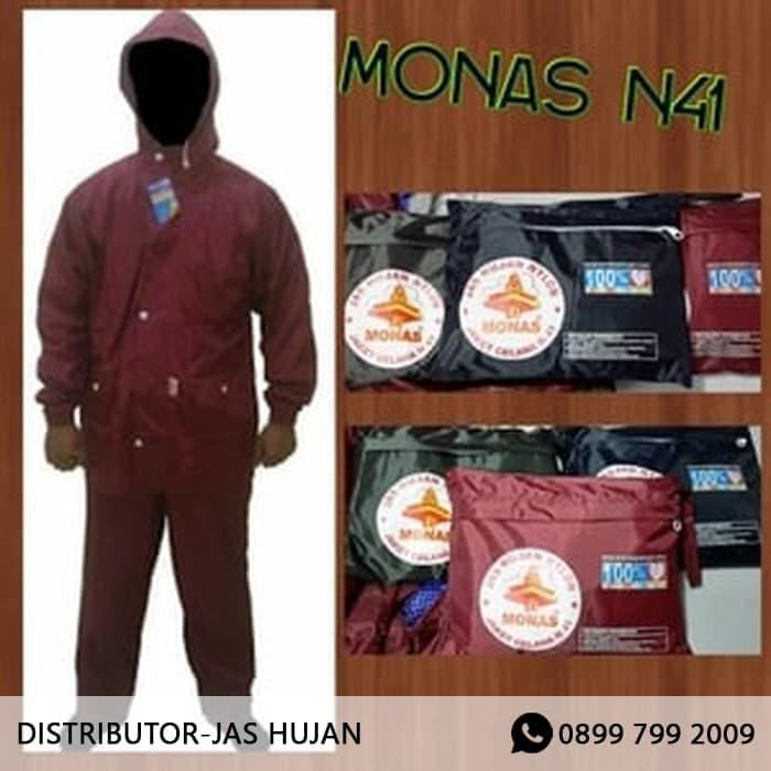 Gambar Jas Hujan Parasut Nilon Monas N41 Dewasa not Ink Kyt nhk Axio dari GassskanHelmet.Shop undefined Tokopedia