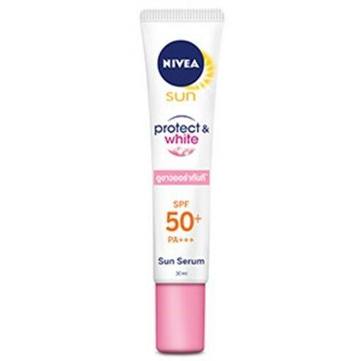 harga nivea sun face protect & white spf 50 sunblock