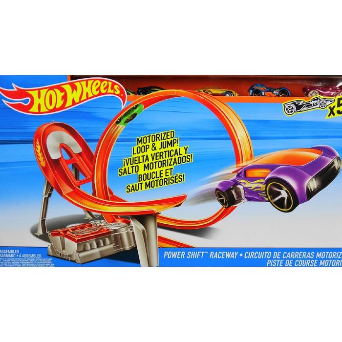 Hot wheels power shift raceway track set clearance