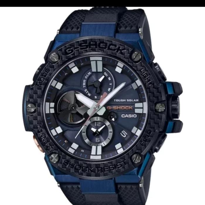 Jual jam tangan Casio G-Shock GTS - B100 XB 2A Bluetooth \u0026 carbon stell -  Kota Malang - Uklam.uklam | Tokopedia