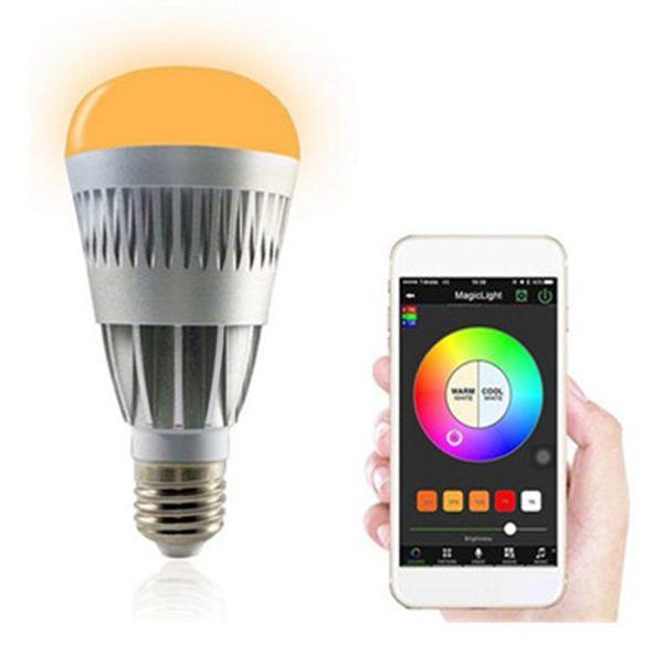 Gambar E26 10W RGBW Wireless bluetooth Smart LED Light Bulb APP Control dari Toko Sinaran Purnama undefined Tokopedia