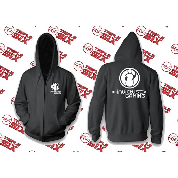 Jual Jaket Hoodie Zipper Esports Team Invictus Gaming PUBG Dota2 CSGO Jakarta Barat Triple Six Tokopedia