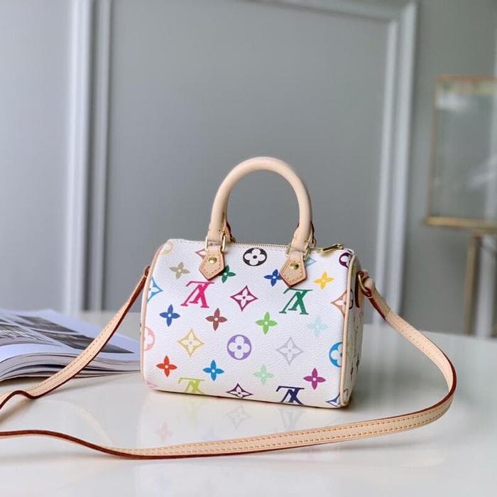 Lv Multicolor Sling Bag LV Multicolor Slingbag, Fesyen Wanita, Tas