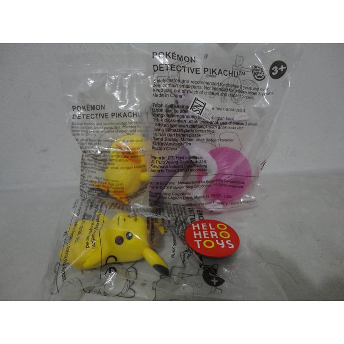 Pokemon Pikachu Pokemon Burger King Toys 2019 2019 BK BURGER KING