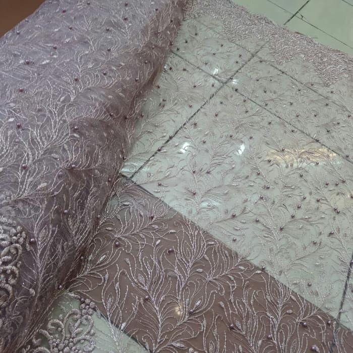 Jual Kain Tile Mutiara Brokat Mutiara Bahan Gamis Kebaya Dress Brukat Kab Bandung Barat Tyas Shopz Tokopedia
