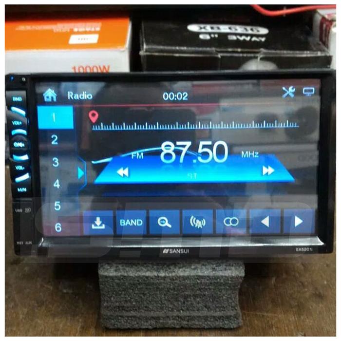 Gambar Head Unit Double Din Sansui Deckless SA5201i Mirror link dari SMD Motor undefined Tokopedia