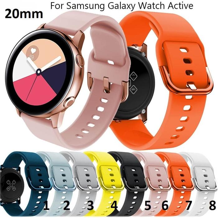 Jual Strap Silicon Samsung Galaxy Active Sport Gear Smart Watch