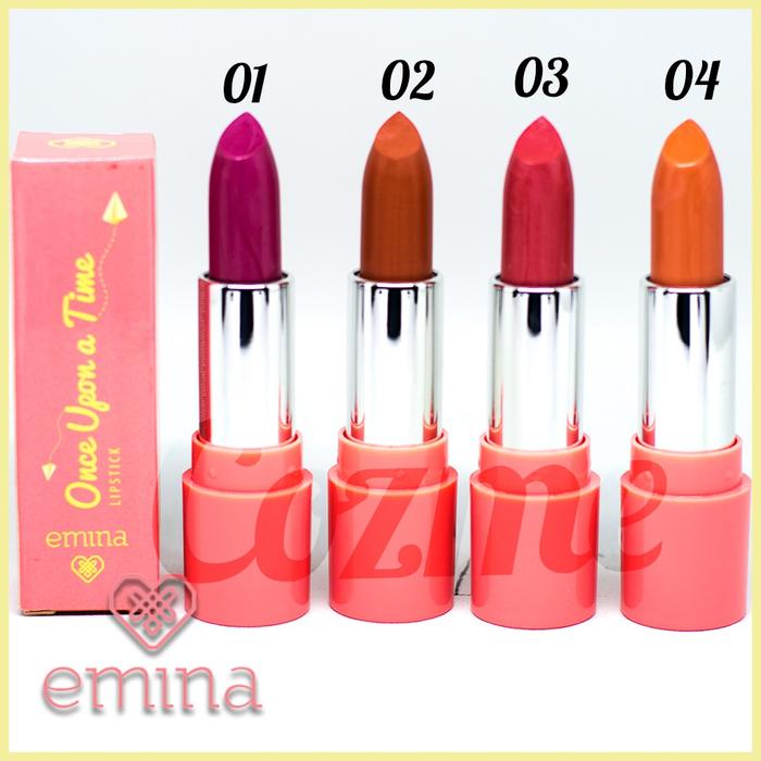 Jual Emina Once Upon A Time Glitter Lipstick Kota Depok Elkamilshop Tokopedia Lipstik emina once upon time