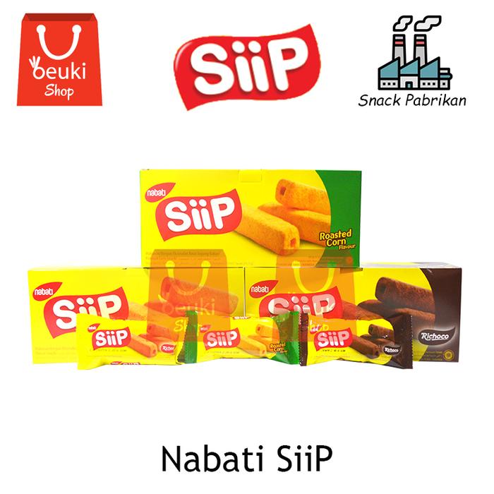 Gambar Nabati SiiP Snack Ringan Paling Sip - 20pcs x 6.5gr - Roasted Corn dari Planet Pompa Bandung undefined Tokopedia