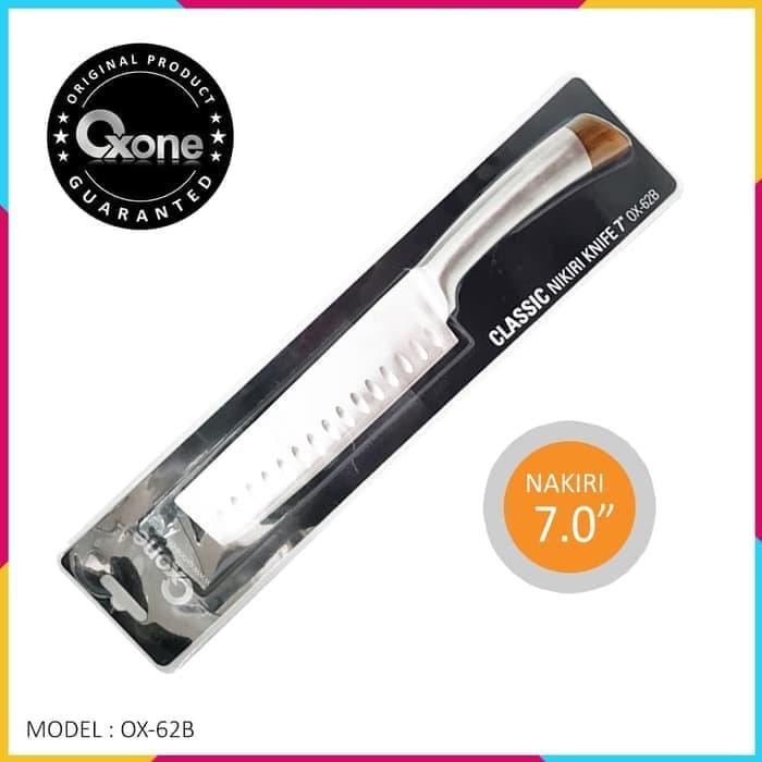 Gambar Pisau Jepang Nakiri Knife Oxone OX-62B / Classic Nikiri Knife 7 inch dari Multi Retail Indonesia undefined Tokopedia