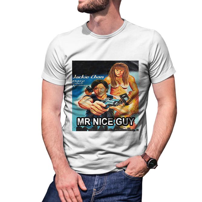 Jual Kaos T-shirt Film Jadul Populer Mr nice guy jackie chan