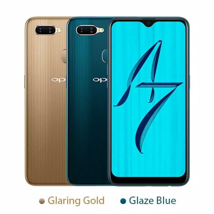 Gambar oppo A7 4Gb garansi toko 1 tahun waterdrop - gold dari SEJAHTERA MANDIRI ACC undefined Tokopedia