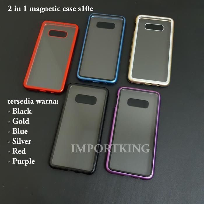 Gambar Samsung s10e Premium 2 in 1 magnetic phone case -Transparant dari Importking undefined Tokopedia