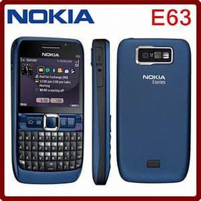 Gambar NOKIA E63 HANDPHONE (ORIGINAL) - Biru dari Yaibashop_Archived undefined Tokopedia