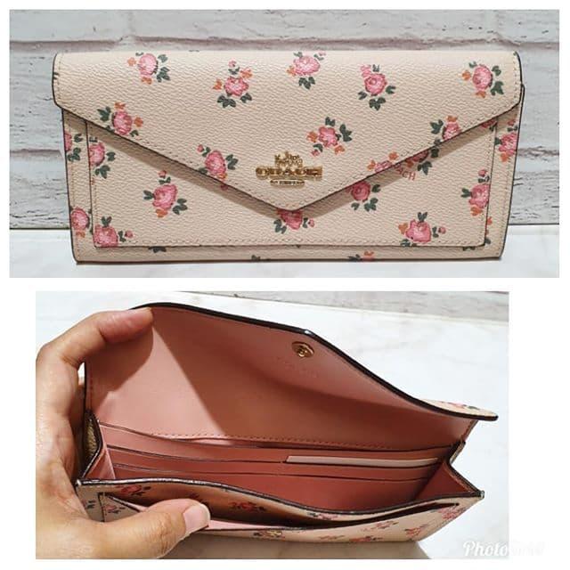 coach envelope key pouch