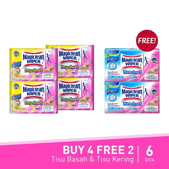 Gambar Magiclean Magic Cleaning Set dari KAO Indonesia undefined Tokopedia