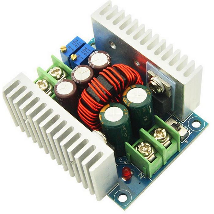 Gambar Step Down 20A 300W DC Buck Converter Module Adjustable Amp Volt CC CV dari sumberkujayaku undefined Tokopedia