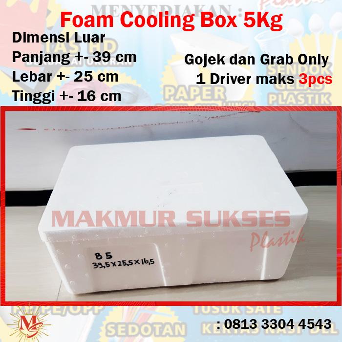 Gambar Styrofoam box / Sterofoam box 5kg kg (Gosend/grabbike saja) dari Easyplasticsby undefined Tokopedia