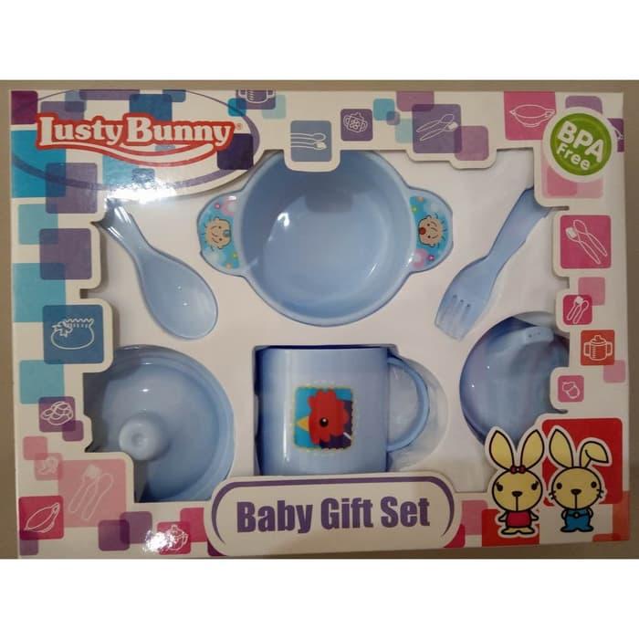 Gambar FEEDING SET ISI 5 PCS BIRU MUDA LB1424 COCOK BUAT KADO dari Plasati Fashion Store undefined Tokopedia