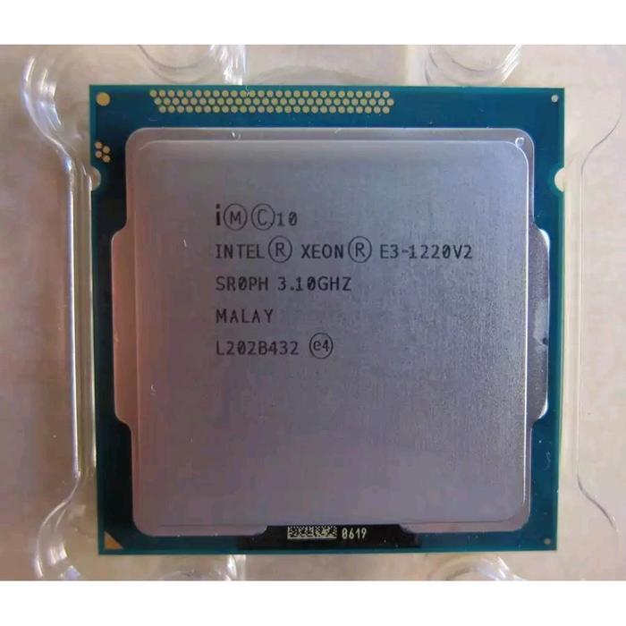 Intel Xeon E3 1220 V2 Processor 31ghz 8mb Core Murah