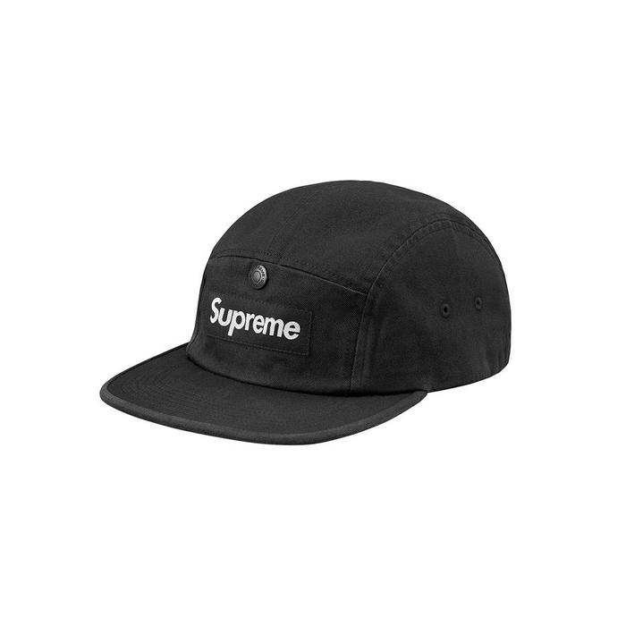 Supreme snap button pocket camp cap sale