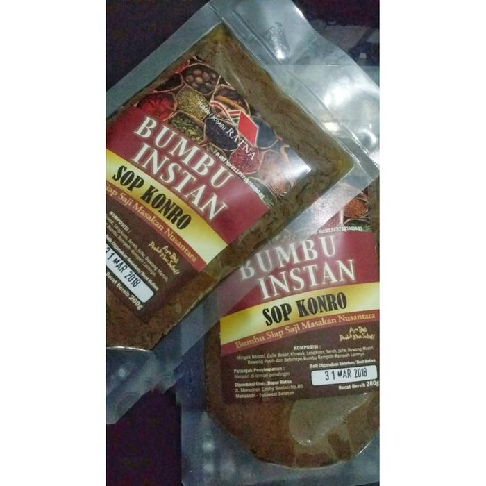 Gambar Bumbu Sop Konro khas makassar angingmammiri dari Erinstore undefined Tokopedia