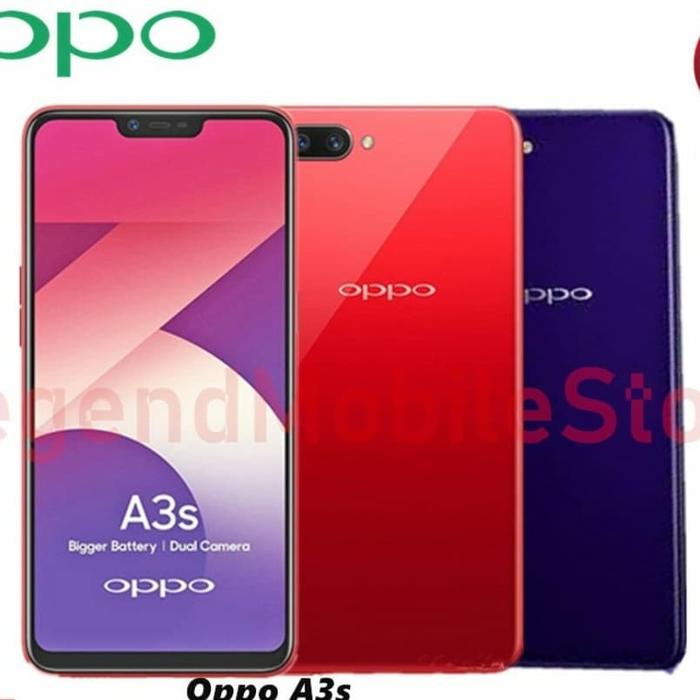 Jual Handphone Oppo A3s 2 16 Warna Merah Kota Medan Antz Cellular Tokopedia