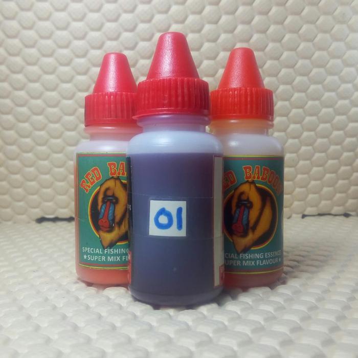Gambar Essen Red Babon 30ml No. 01 (Stroberi Garlik) dari Rakha Fishing undefined Tokopedia