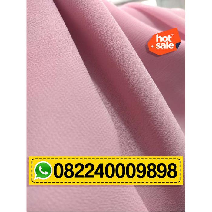 Jual Kain Ceruti Baby Doll Premium Original Bahan Gamis Jilbab 2 Layer Kota Bandung Supplierkaincom Tokopedia