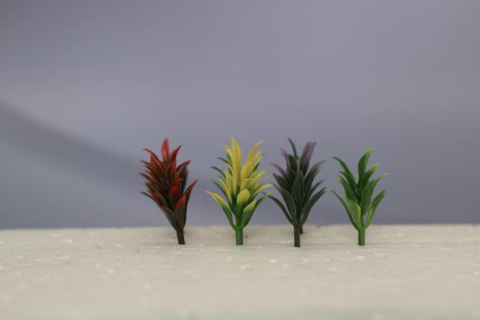 Gambar TAMAN POHON BUNGA RUMPUT 3,5 CM DIORAMA / MAKET / MINIATUR dari Junoct Shop undefined Tokopedia