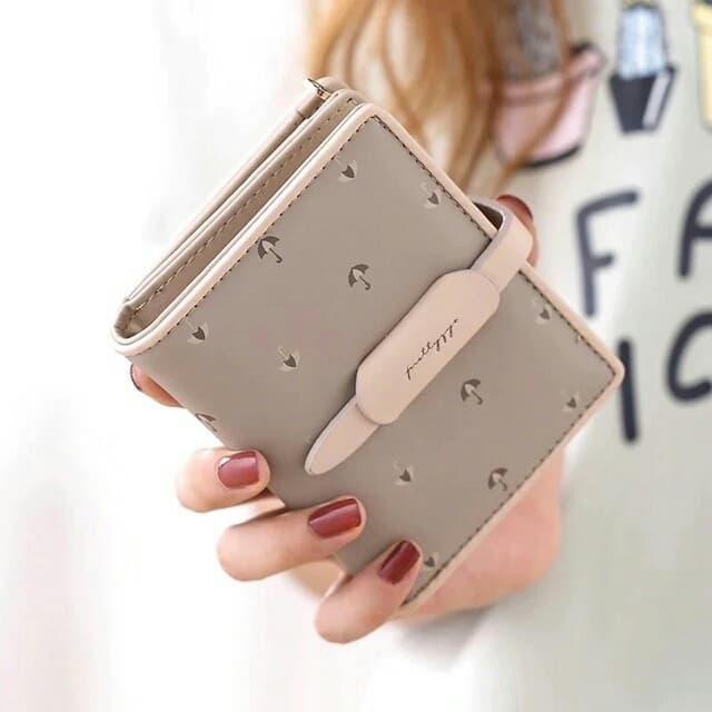 Gambar MORYMONY DOMPET UMBRELA - Dompet Lipat Mini - Abu-abu dari Fashion N Trend undefined Tokopedia