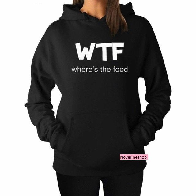 Jual Hoodie Sweater Tumblr Text Braless WTF Jakarta Barat
