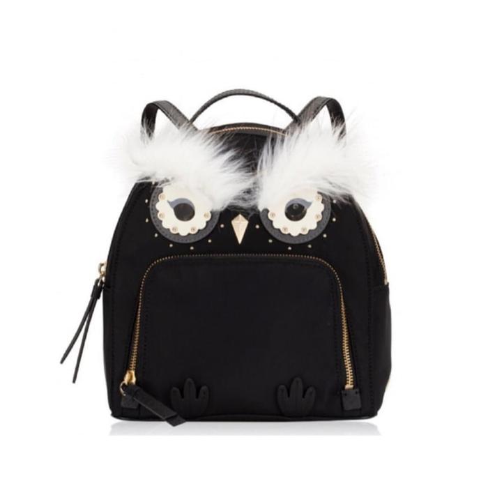 kate spade owl backpack