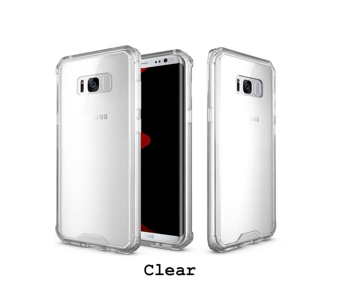 Gambar Casing Samsung S8 Crystal Air Clear Case Bumper Tahan Banting & Kuat - Clear dari Kak Aikoku undefined Tokopedia